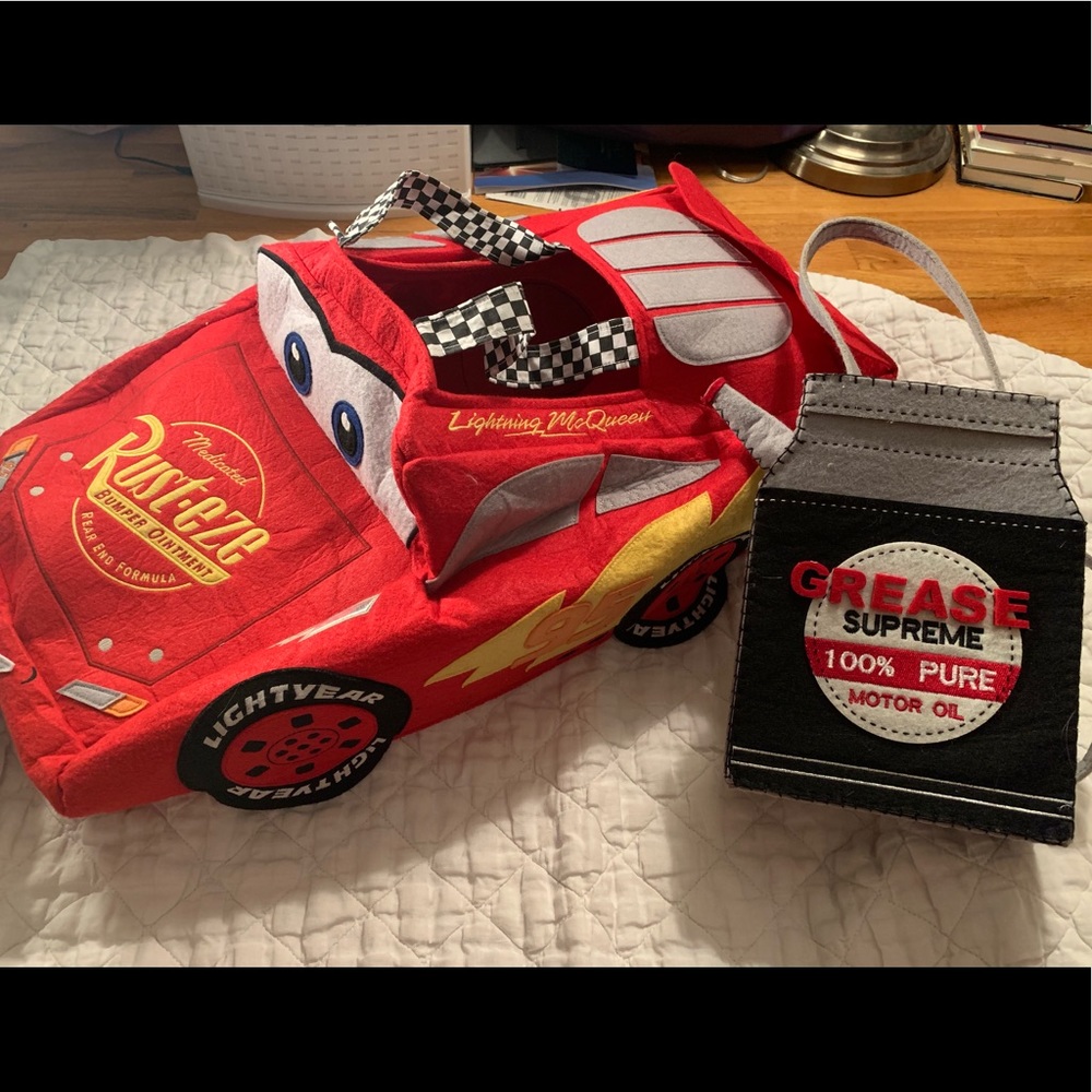 Lightning McQueen Halloween costume